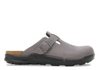 Birkenstock Boston Crosstown Waxy Leather Iron