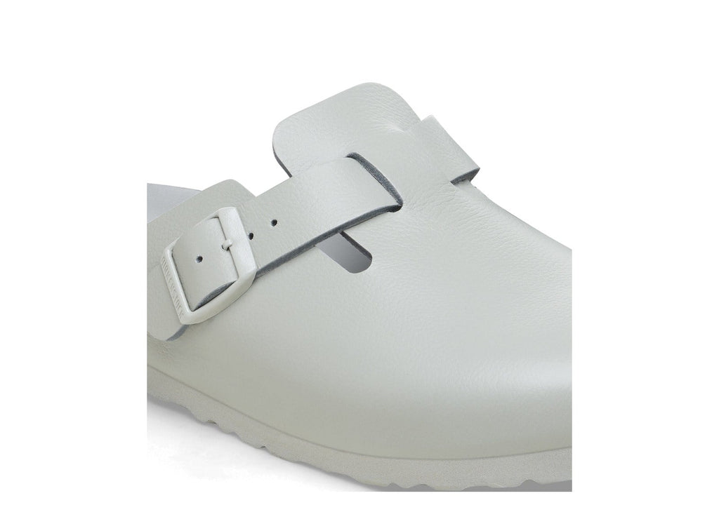 Birkenstock Boston Exquisite Leather Mineral Gray