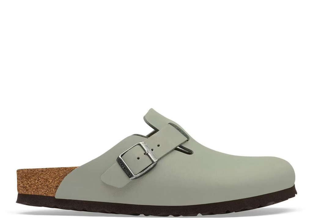 Birkenstock Boston Oiled Leather Pure Sage