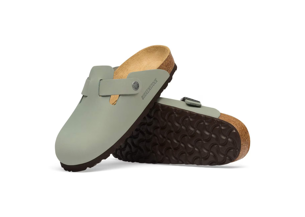 Birkenstock Boston Oiled Leather Pure Sage