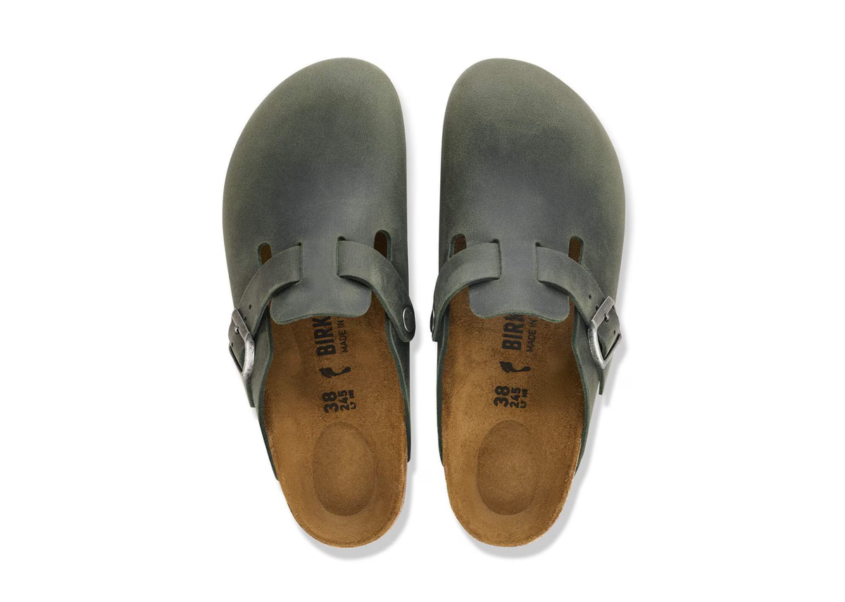 Birkenstock Boston Oiled Leather Thyme