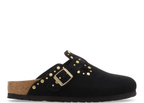 Birkenstock Boston Rivet Suede Black