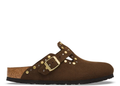 Birkenstock Boston Rivet Suede Carafe Tonal FB