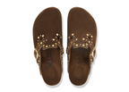 Birkenstock Boston Rivet Suede Carafe Tonal FB
