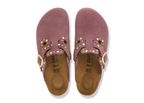 Birkenstock Boston Rivet Suede Pepper