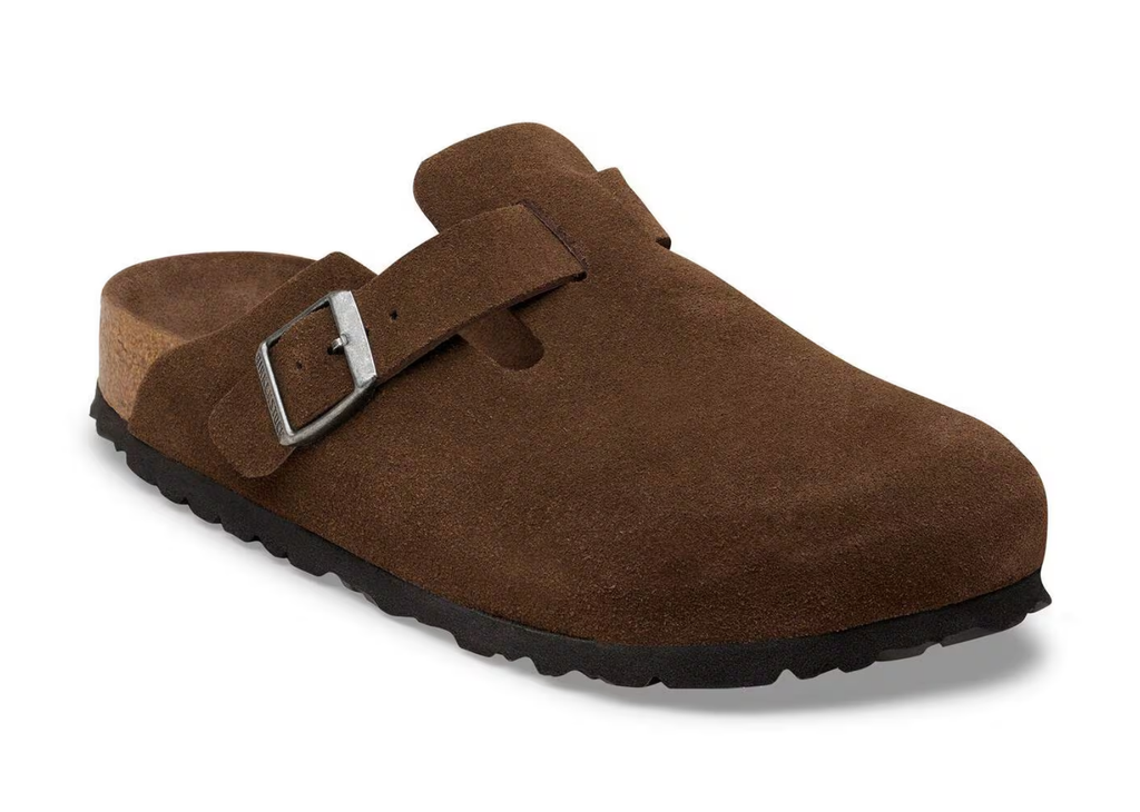 Birkenstock Boston Soft Footbed Suede Carafe Tonal
