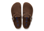 Birkenstock Boston Soft Footbed Suede Carafe Tonal
