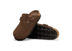 Birkenstock Boston Soft Footbed Suede Carafe Tonal