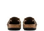 Birkenstock Boston Soft Footbed Suede Dark Tea Tonal