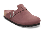 Birkenstock Boston Soft Footbed Suede Pepper