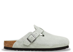Birkenstock Boston Soft Footbed Suede Pure Sage Tonal FB