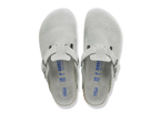 Birkenstock Boston Soft Footbed Suede Pure Sage Tonal FB