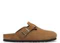 Birkenstock Boston Suede Dark Tea