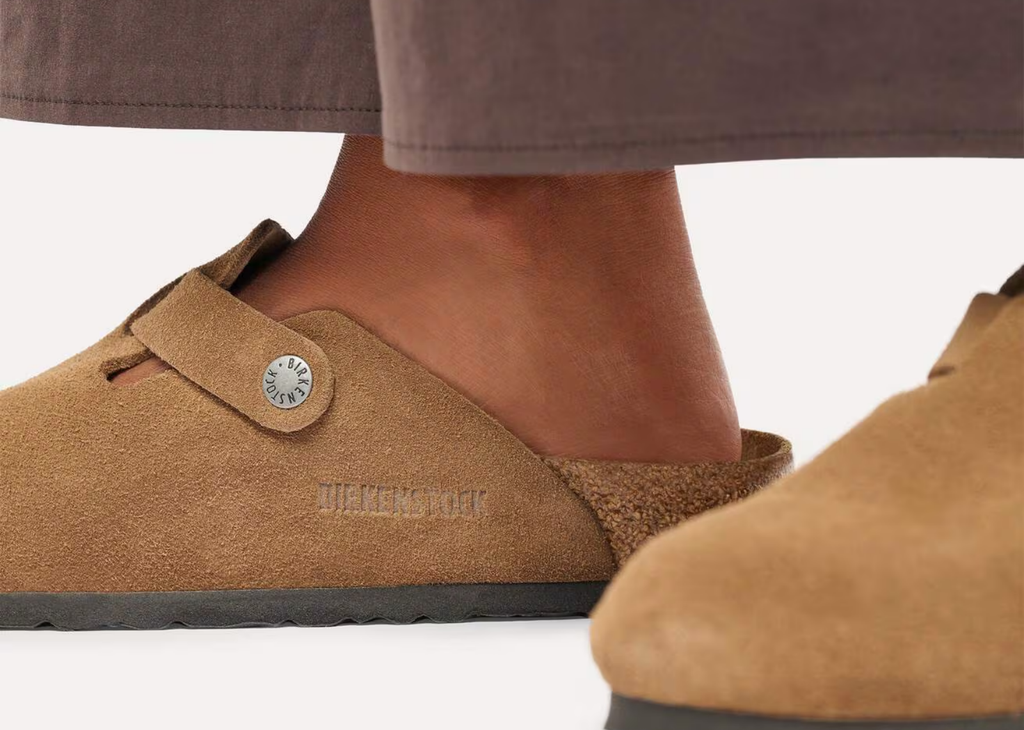 Birkenstock Boston Suede Dark Tea