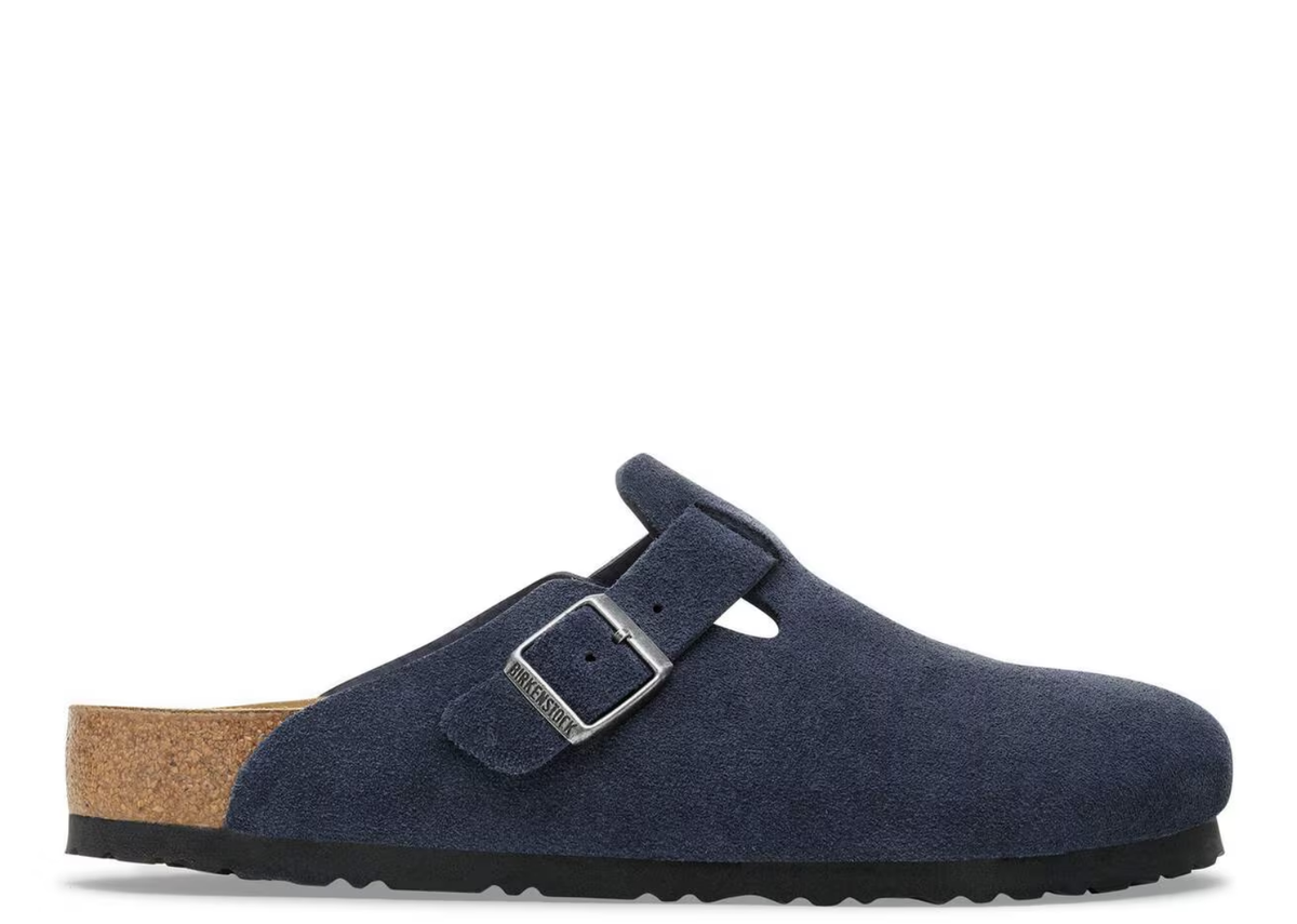 Birkenstock Boston Suede New Navy
