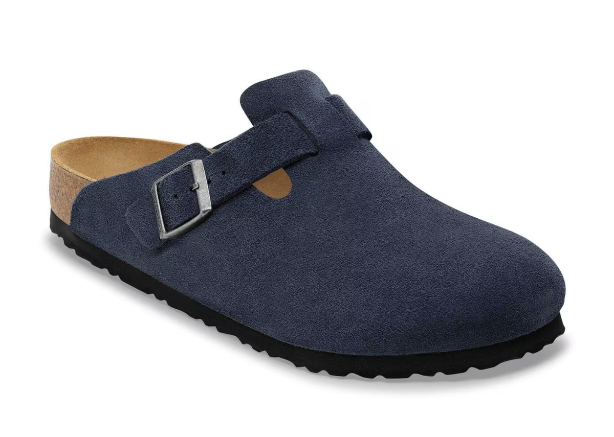 Birkenstock Boston Suede New Navy