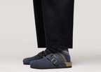 Birkenstock Boston Suede New Navy