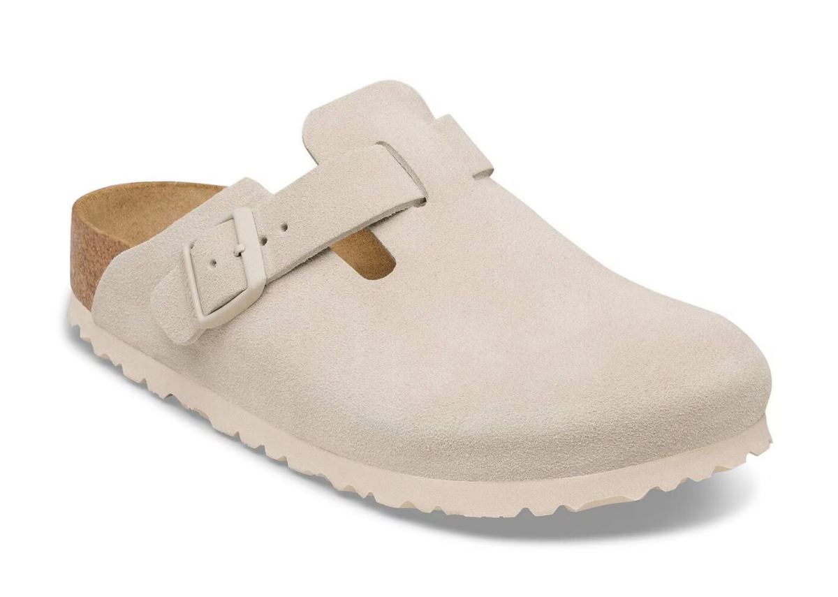 Birkenstock Boston Suede Oyster