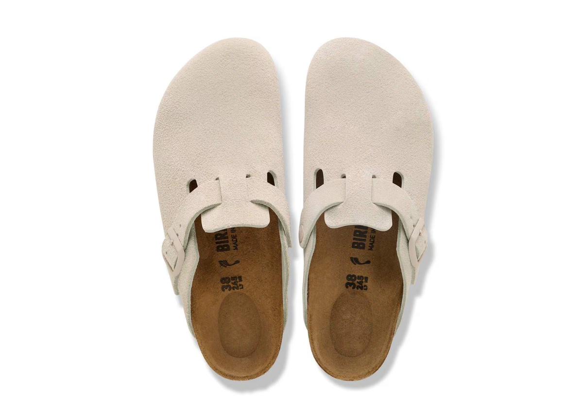 Birkenstock Boston Suede Oyster