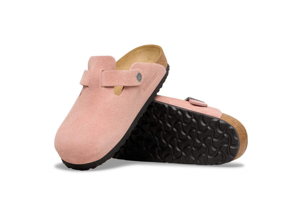 Birkenstock Boston Suede Pink Clay