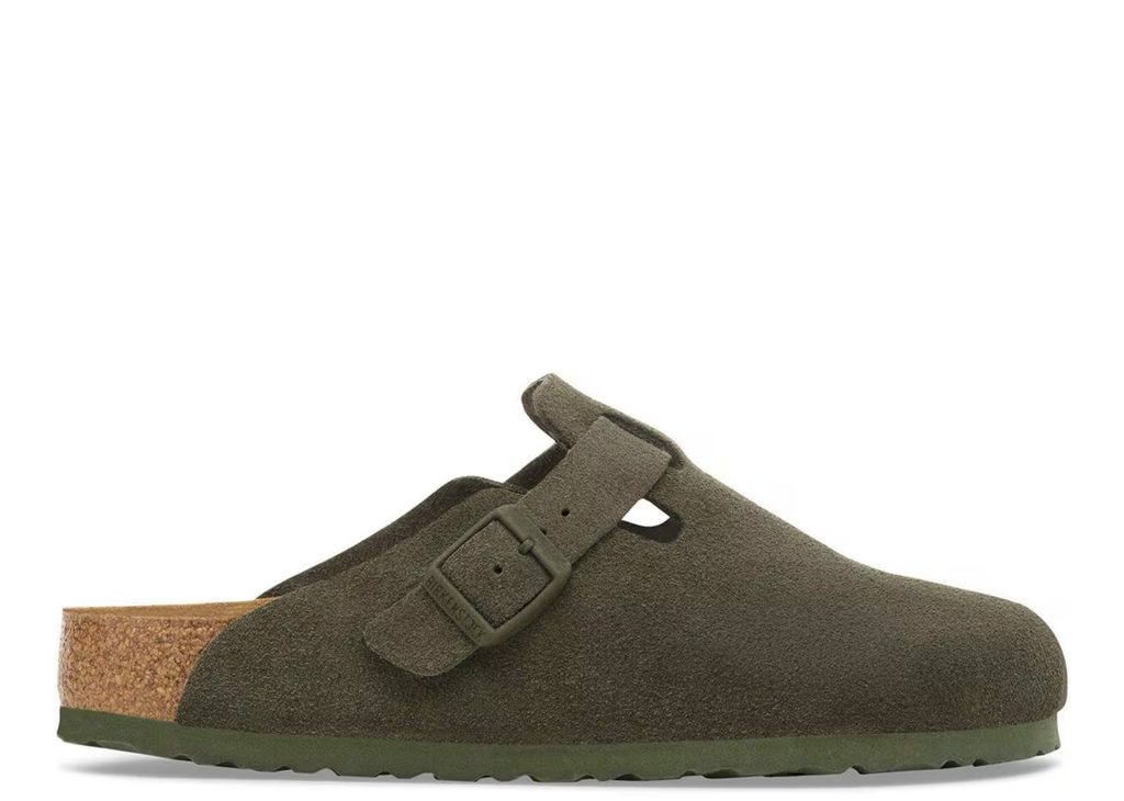 Birkenstock Boston Suede Thyme