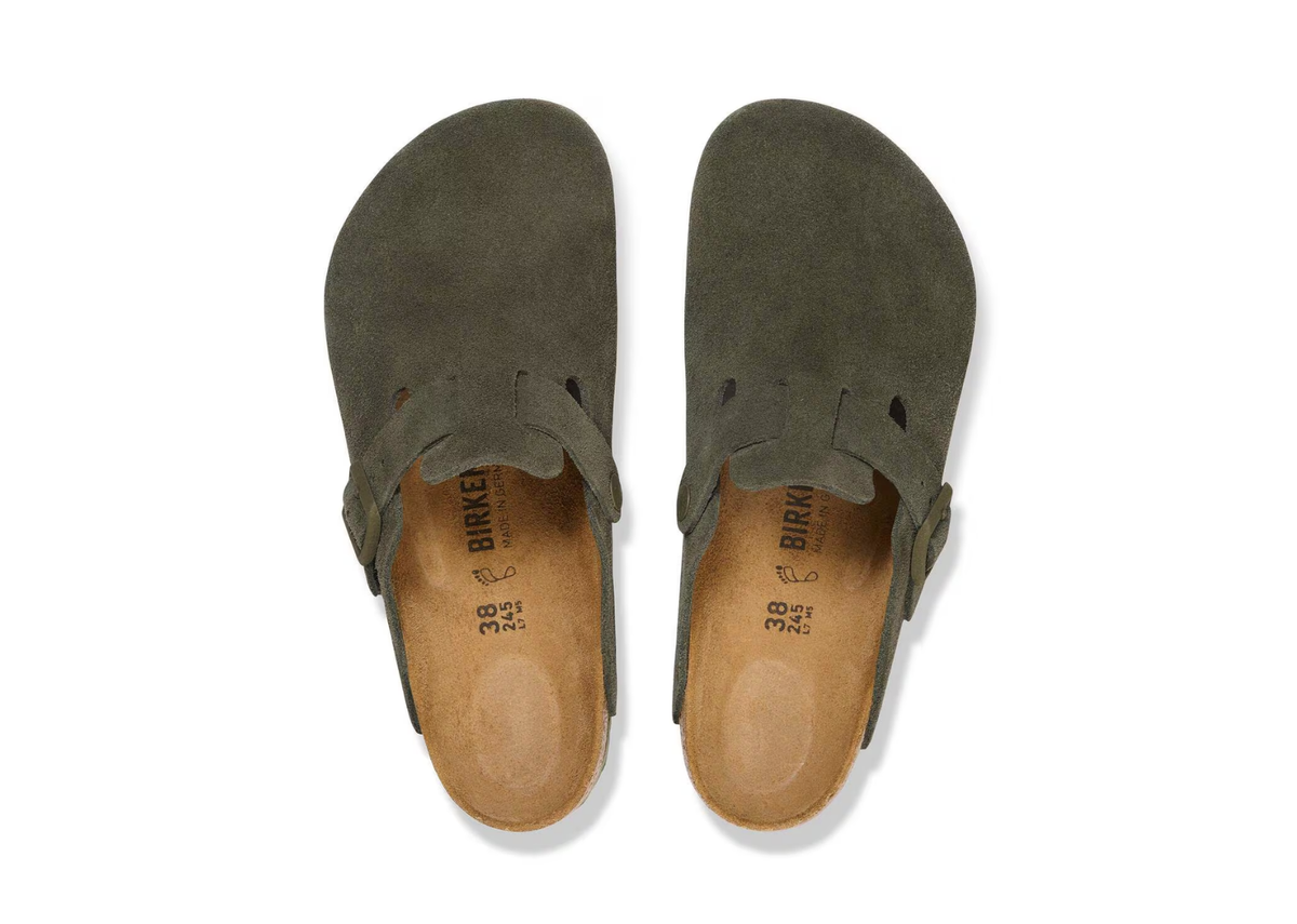Birkenstock Boston Suede Thyme