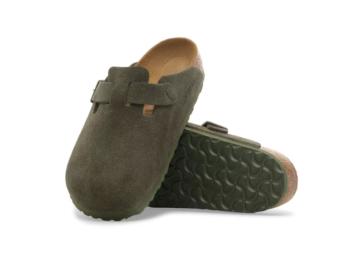 Birkenstock Boston Suede Thyme