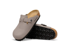 Birkenstock Boston TEX Birko-Flor Nubuck Gray Taupe