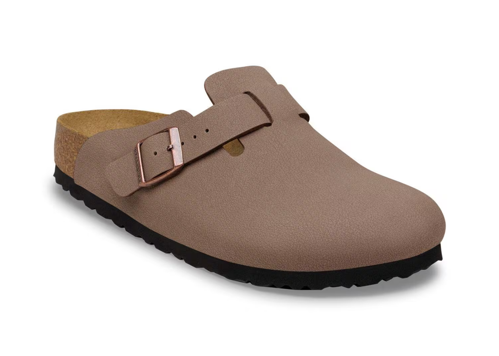 Birkenstock Boston TEX Birko-Flor Nubuck Mocca