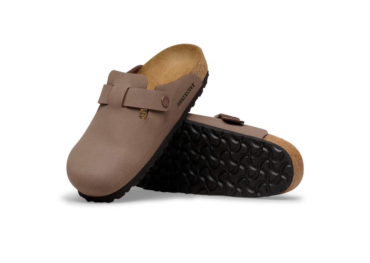 Birkenstock Boston TEX Birko-Flor Nubuck Mocca