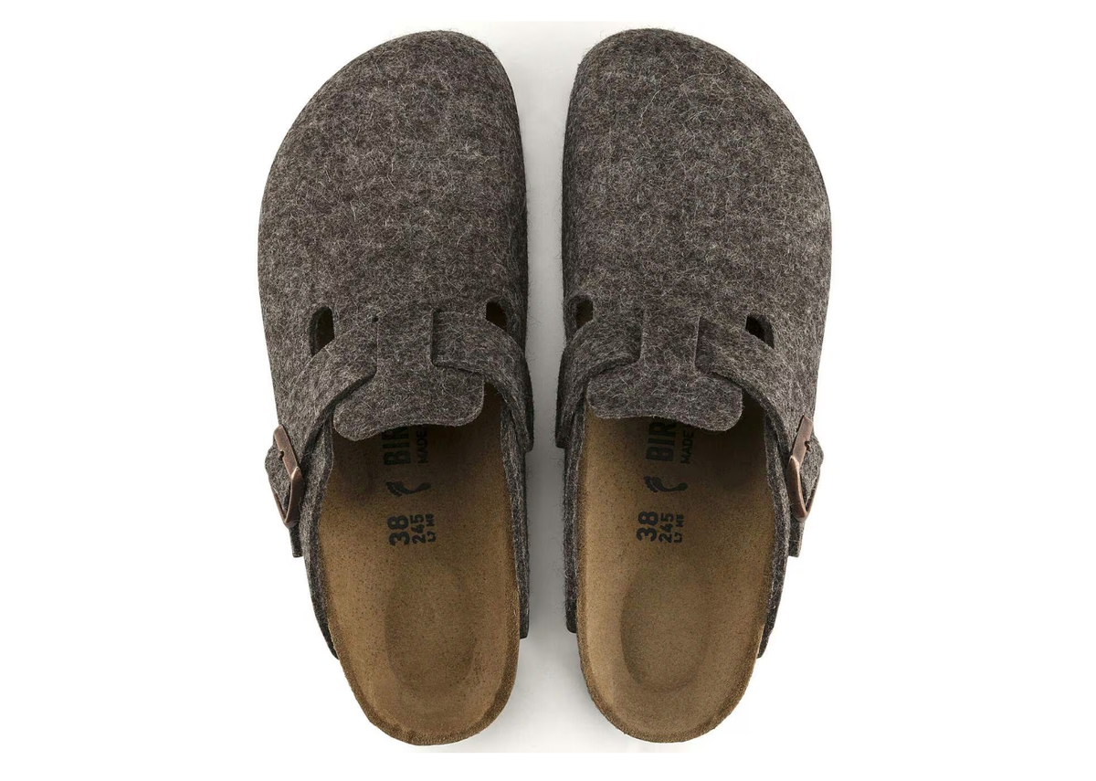 Birkenstock Boston Wool Cacao