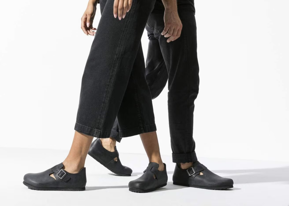 Birkenstock London Oiled Leather Black