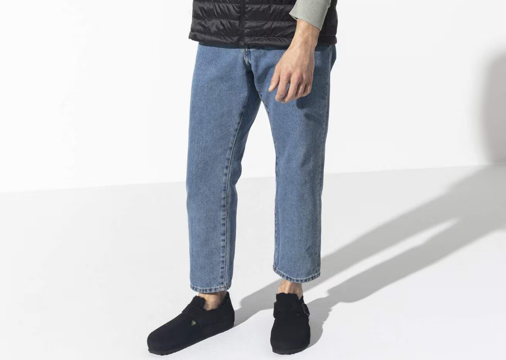 Birkenstock London Shearling Suede Black