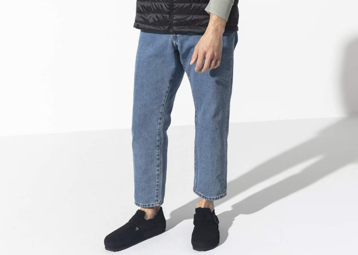 Birkenstock London Shearling Suede Black