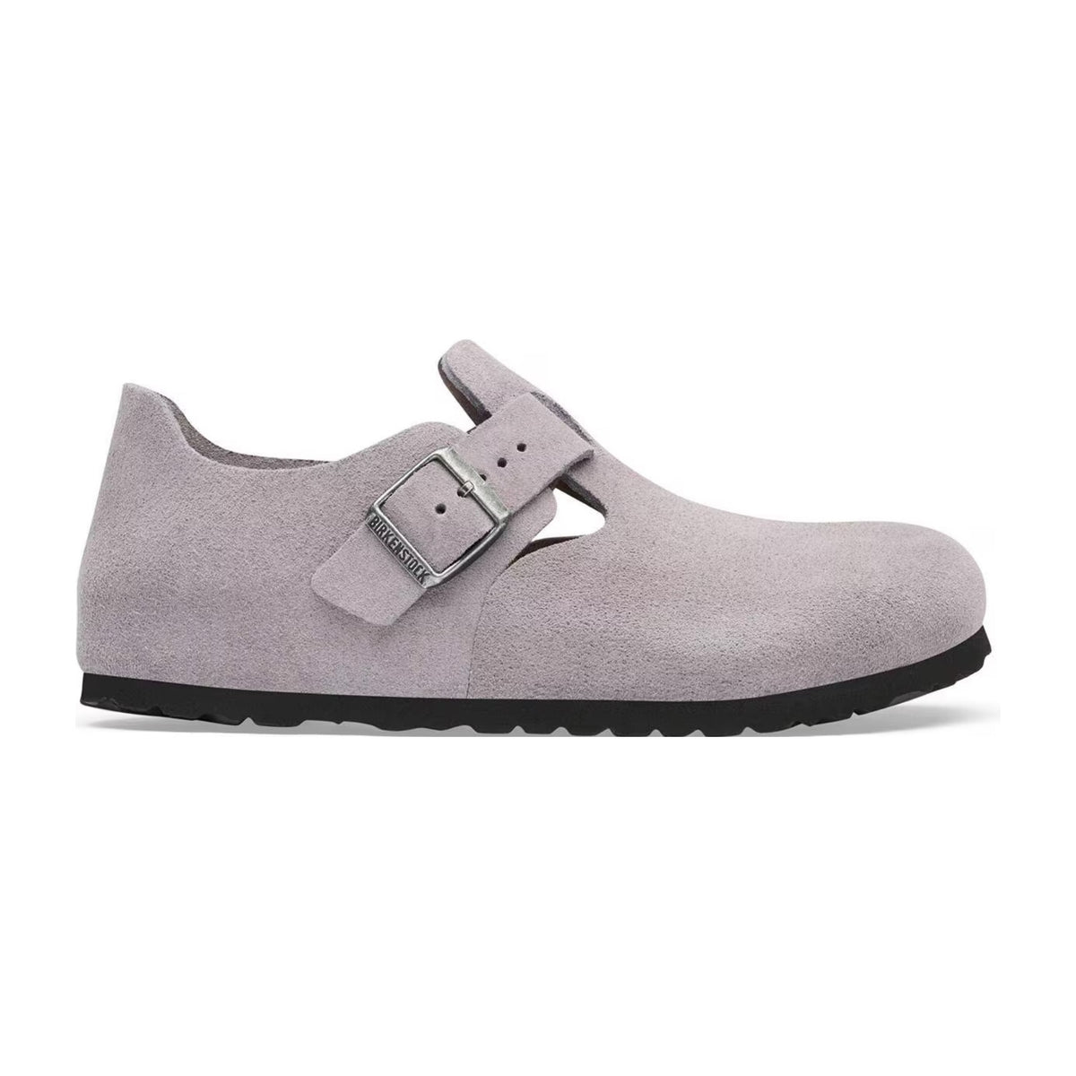 Birkenstock London Suede Lavender Sky