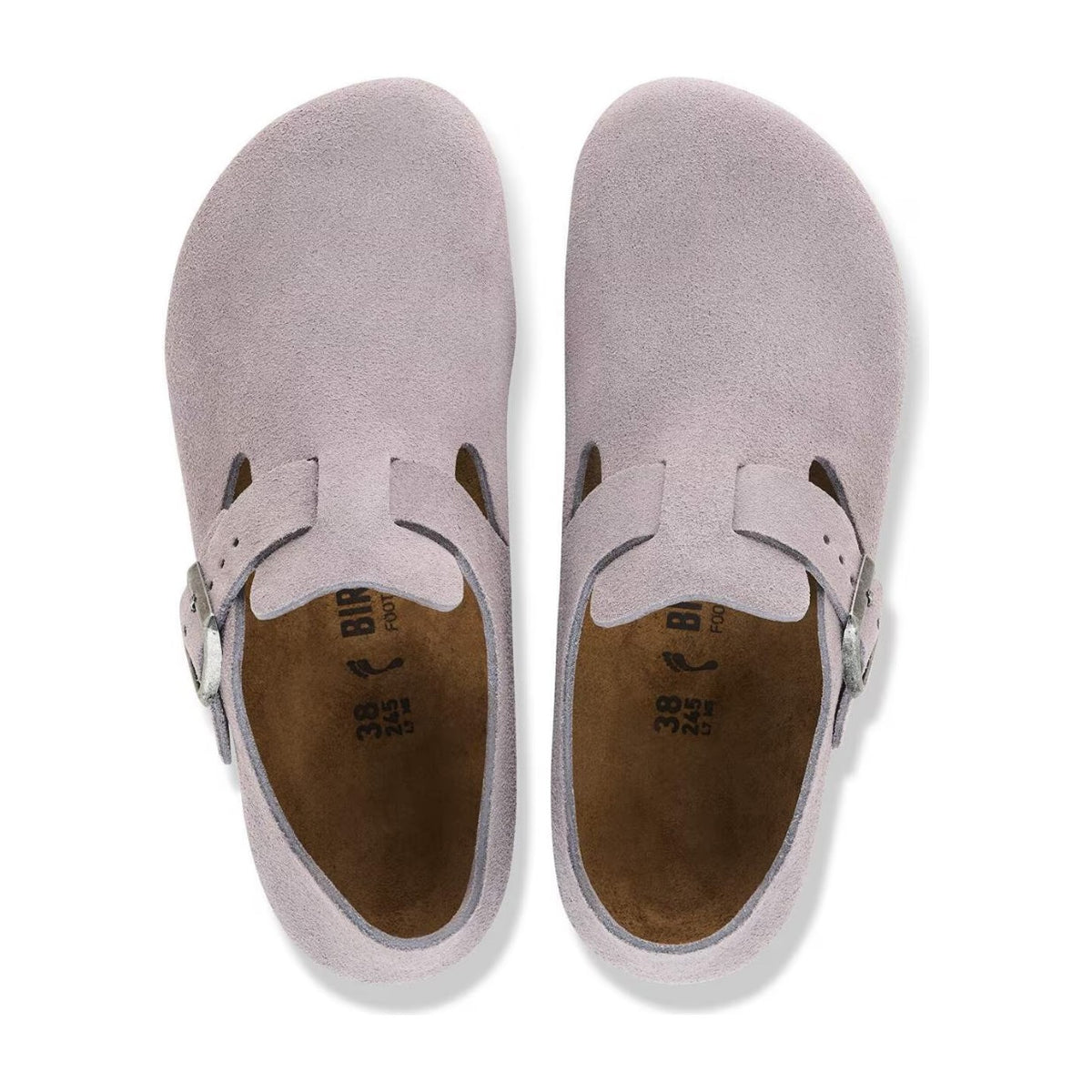 Birkenstock London Suede Lavender Sky