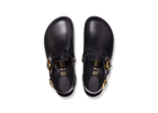 Birkenstock Tokio II Natural Leather Black New Dressy Leather