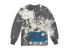 Cactus Jack by Travis Scott x KAWS For Fragment Long-Sleeve Tee Tie Dye