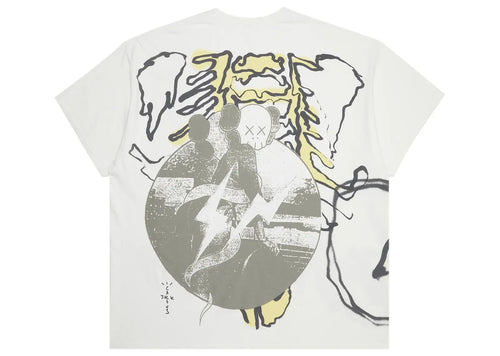Cactus Jack by Travis Scott x KAWS For Fragment Tee Vintage Wash