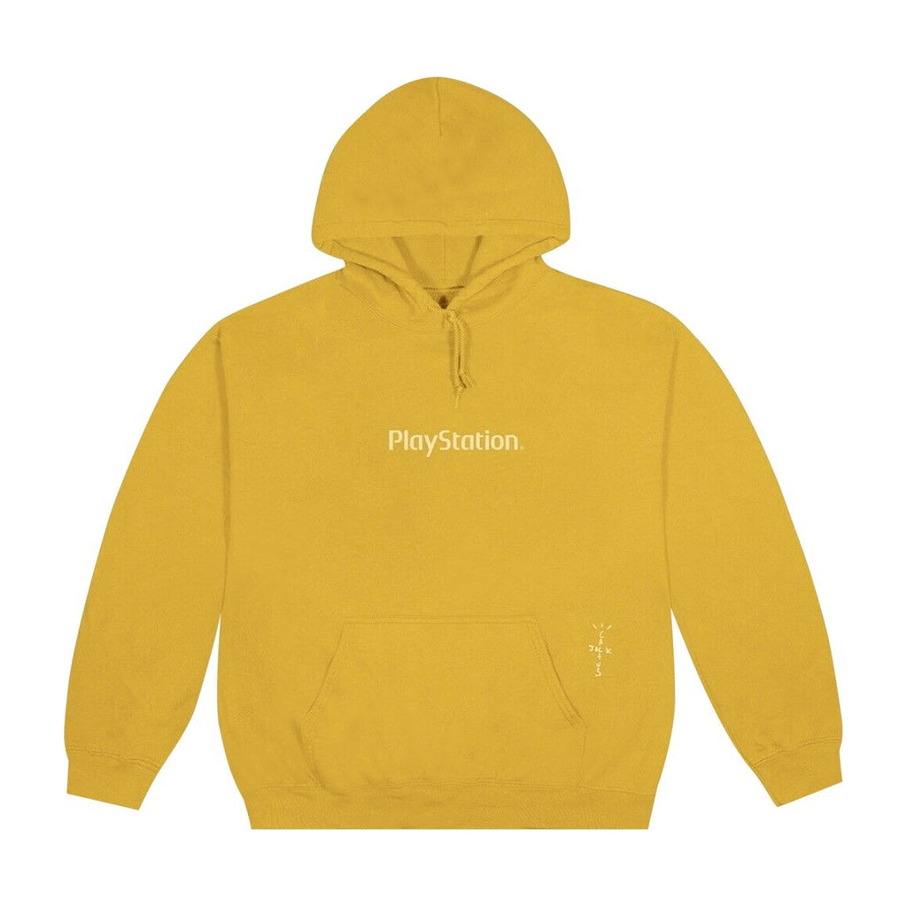 Cactus Jack by Travis Scott x Play Station Motherboard IV Hoodie Gold