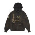 Cactus Jack by Travis Scott x Takashi Murakami Hollow Hoodie Brown