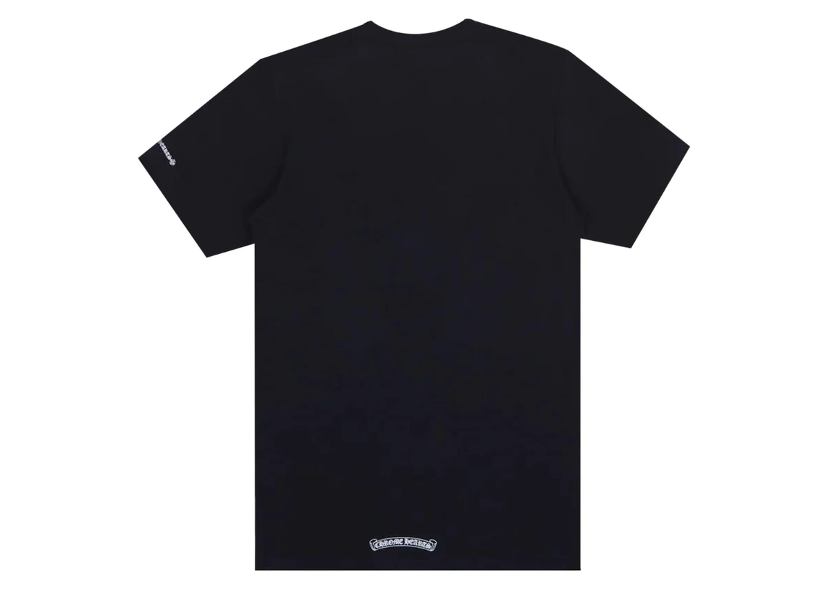 Chrome Hearts Neck Logo Tee Black