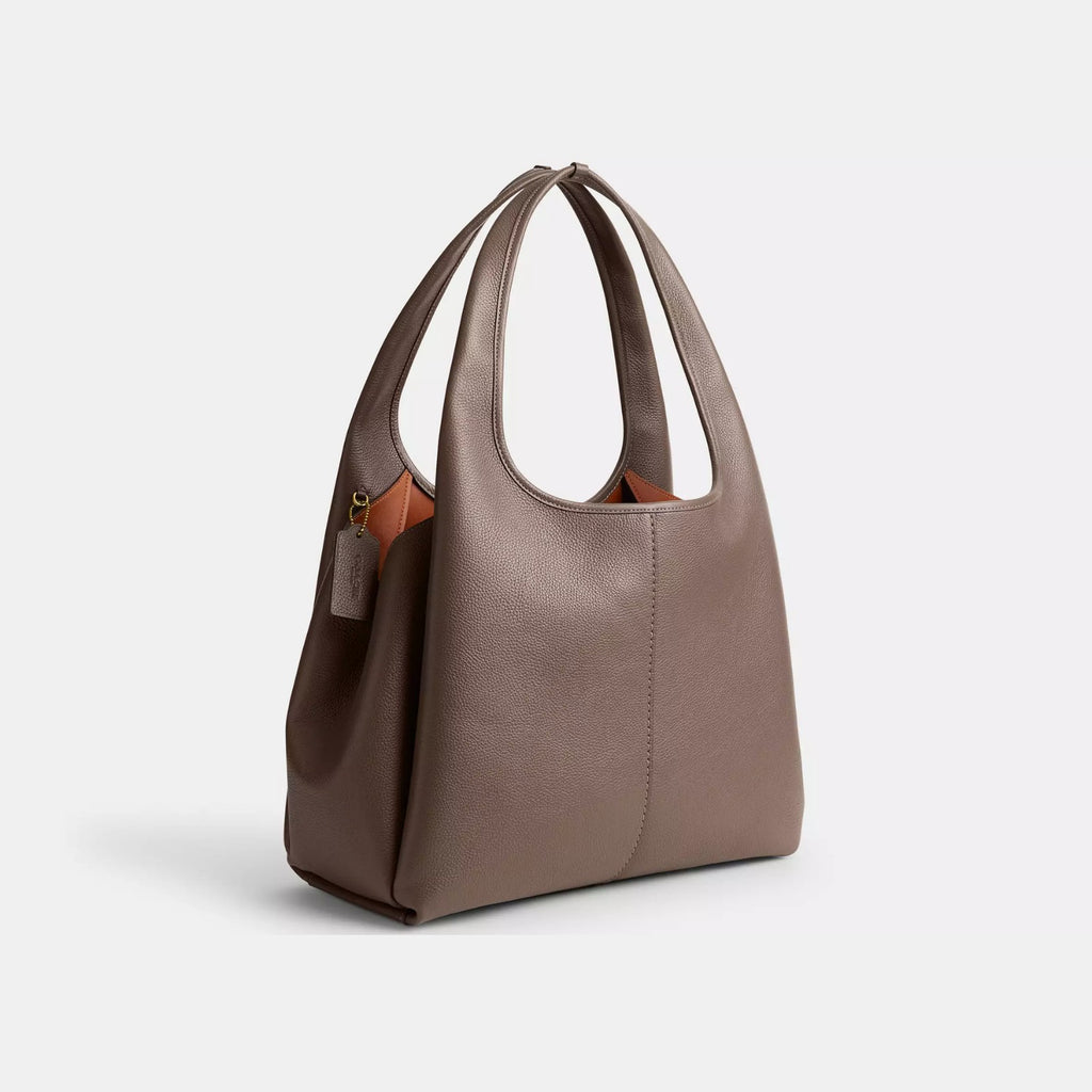 Coach Lana Shoulder Bag Brass/Dark Stone