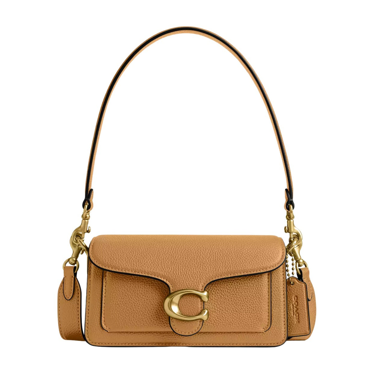 Coach Tabby Shoulder Bag 20 Brass/Biscuit