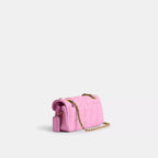Coach Tabby Shoulder Bag 20 Pillow Quilting Brass/Flower Pink