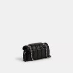 Coach Tabby Shoulder Bag 20 Pillow Quilting Silver/Black