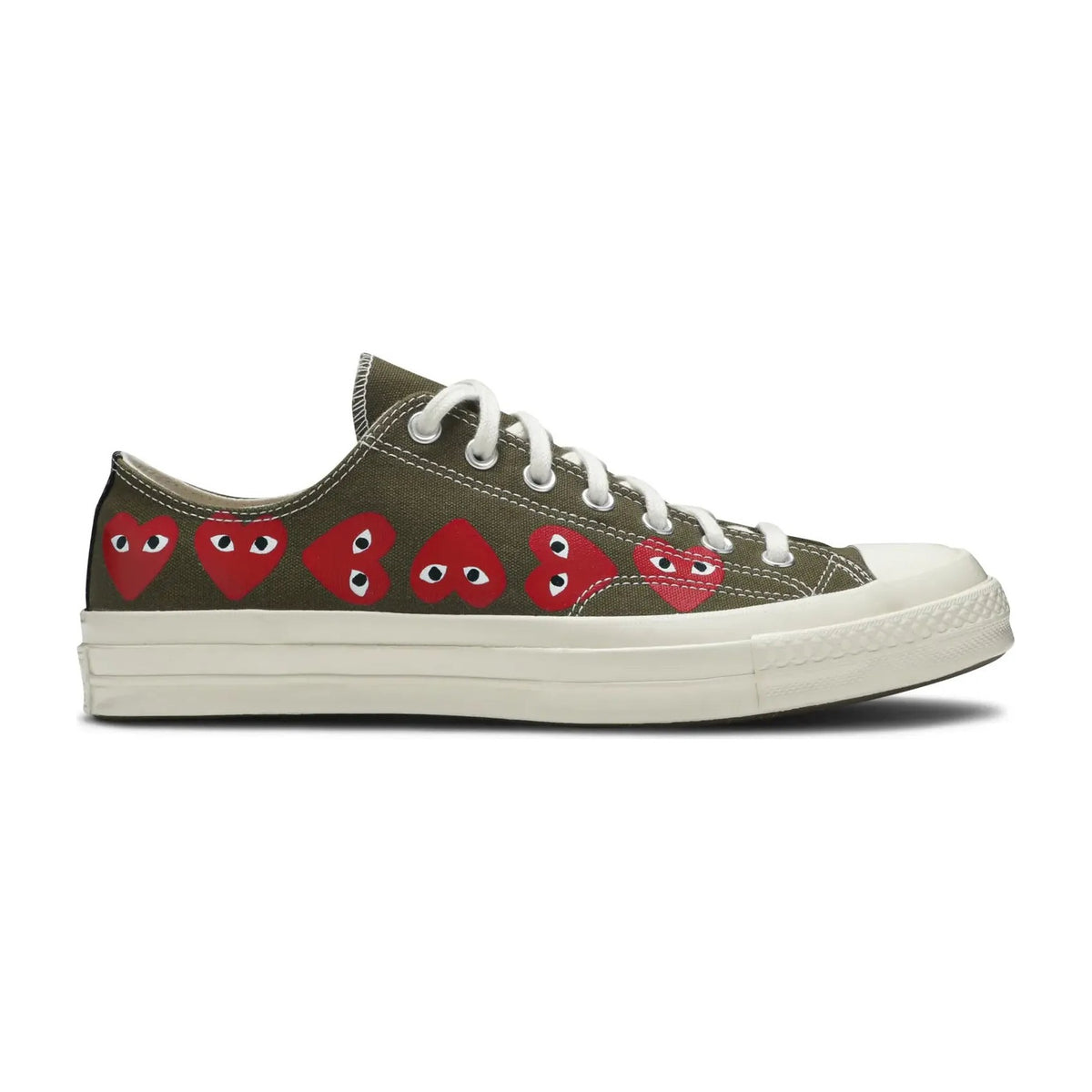 Converse Chuck Taylor All Star 70 Ox Comme des Garcons Multi Heart Green