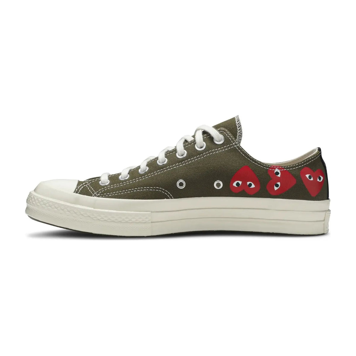 Converse Chuck Taylor All Star 70 Ox Comme des Garcons Multi Heart Green