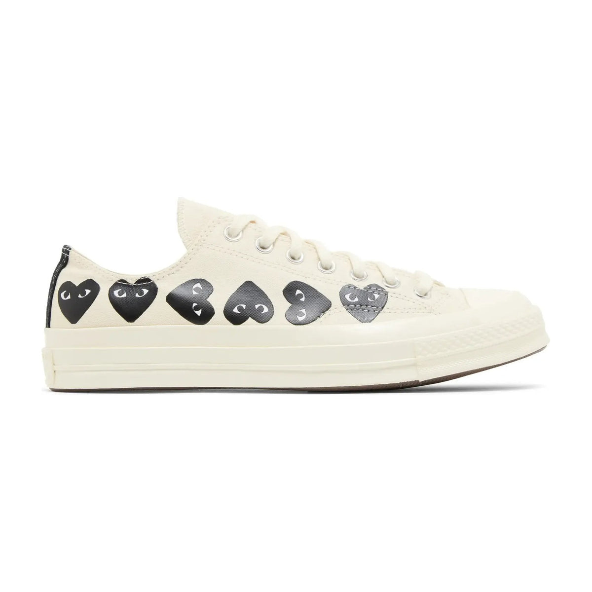 Converse Chuck Taylor All Star 70 Ox Comme des Garcons PLAY Multi-Heart Milk