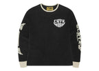 Corteiz Gasolina Waffle Long-Sleeve Black